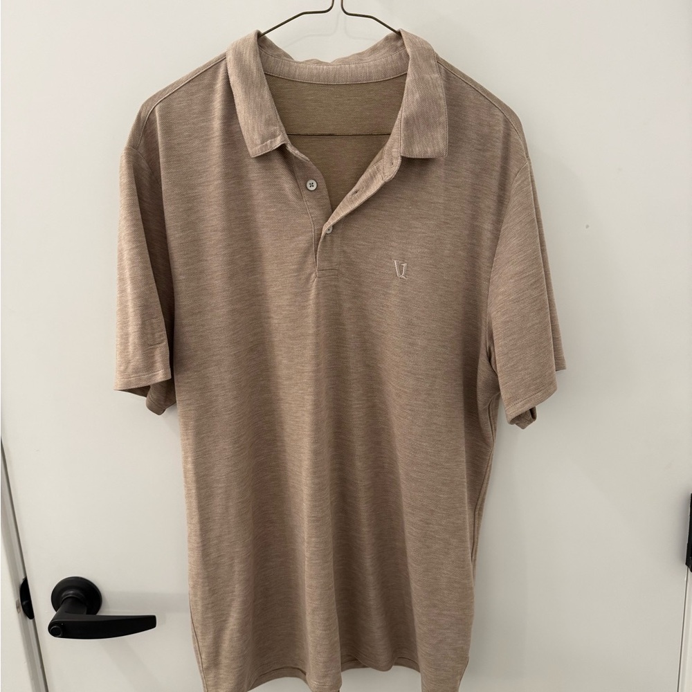 Vuori Men's Brown Polo Shirt